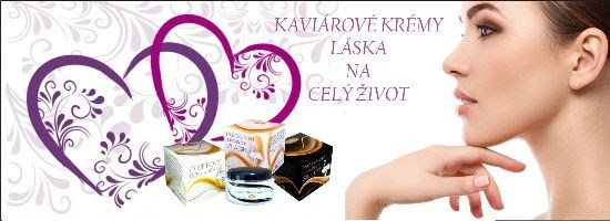 Kaviárové krémy Vám dajú vyniknúť!