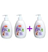 Regeneračné mlieko s pštrosím olejom, aloe vera a kyselinou hyalurónovou 500 ml 2+1