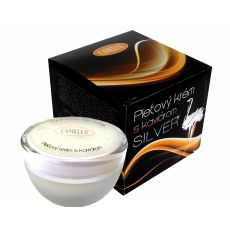 1.Luxusný pleťový krém s kaviárom SILVER 50 ml