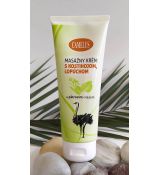 Massage cream with comfrey, burdock and ostrich oil 100 ml