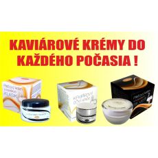 2+1 ZADARMO! Kaviárový pleť.krém SILVER +nový Kaviárový očný krém a KLASIK ZADARMO!
